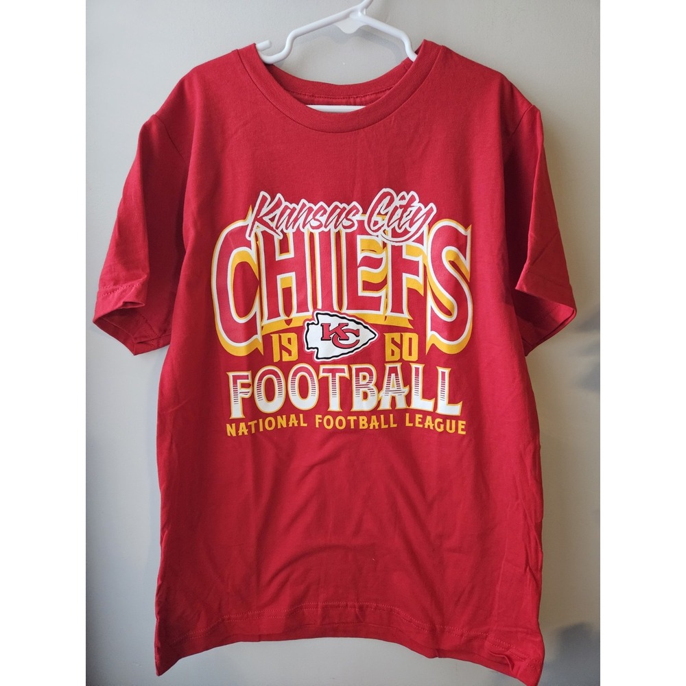 Kansas City‎ Chiefs Shirt NFL Team Apparel Youth Large 12/14 - Brand New!